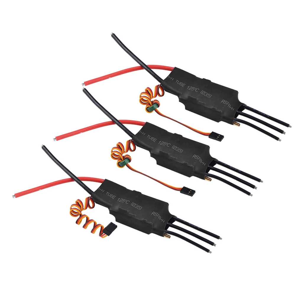 

Boat ESC Water Cooling Brushless 60A 80A 100A 125A 200A Electric Speed Controller with 5V/3A BEC for RC Model