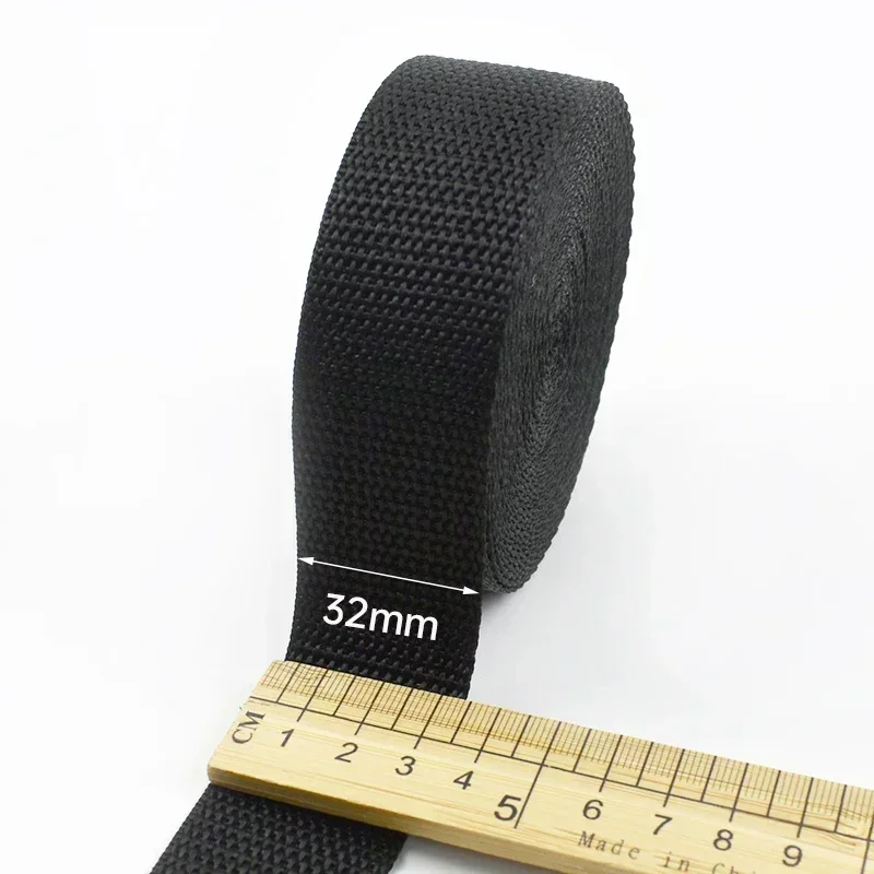 Versatile Nylon Webbing Strap for Bags - Adjustable Length & Width
