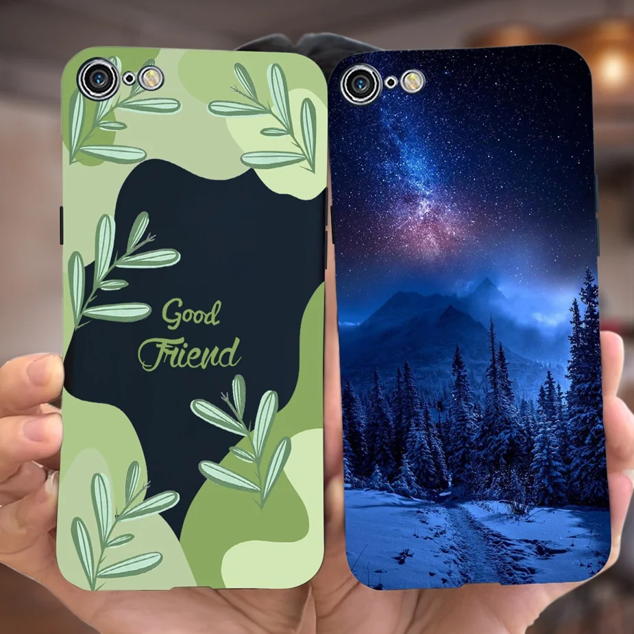 Per Iphone 6 6S Plus Custodia Luxury Art Painted Back Cover Custodia Morbida In Silicone Per Apple Iphone 6 6S Iphone6 Plus Coque Bumper