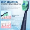 Sejoy Whitening Sonic Toothbrush 8 Brush Heads 5 Modes Smart Timer Rechargeable Electric Toothbrush Personal Care Appliances 2