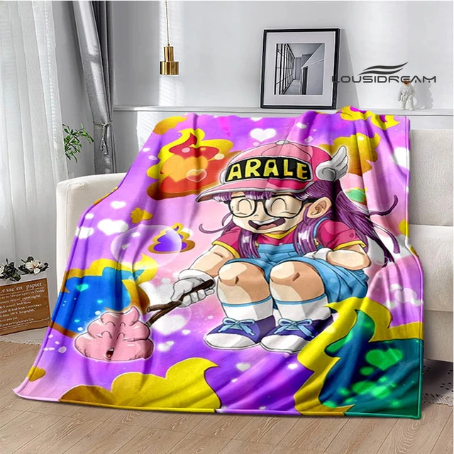 DR Slump Arale Chan Anime Printing blankets Children warm blankets Soft and  comfortable blanket home travel