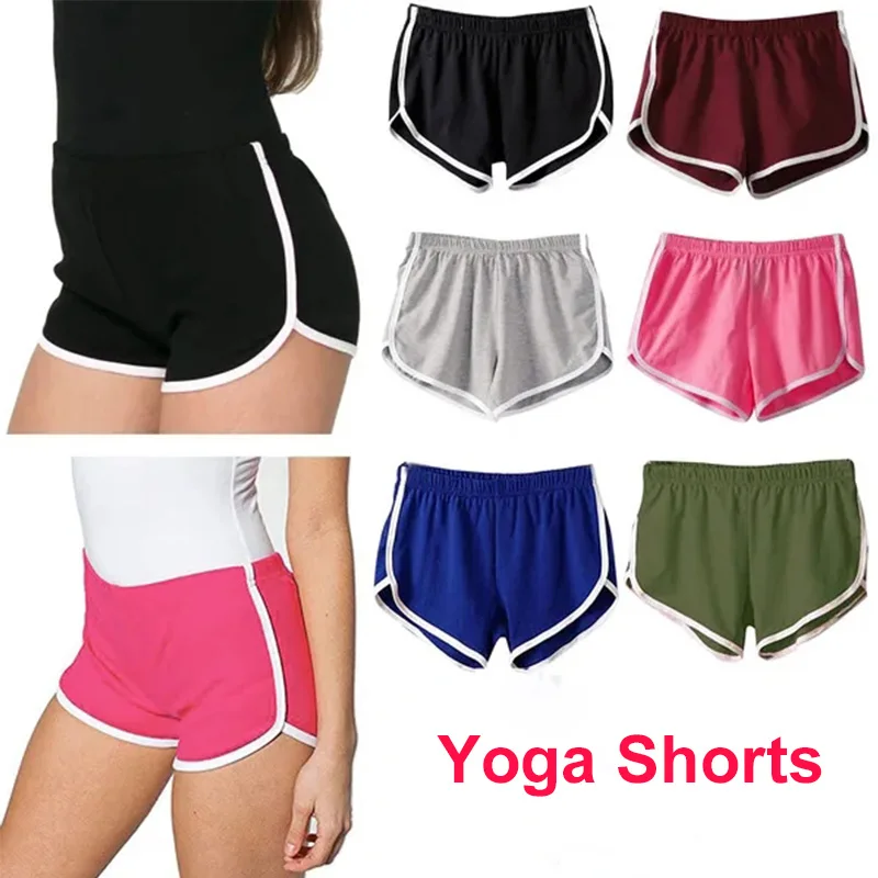 

Womens Bottoming Quick-drying Shorts Yoga Pants Casual Sports High Waist Drawstring Stretch Shorts Fitness Shorts Women's Short