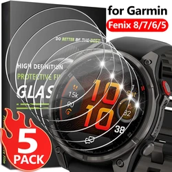 Premium Tempered Glass Screen Protector for Smartwatches - Anti - Scratch Protective Cover (Fenix 7S Pro)