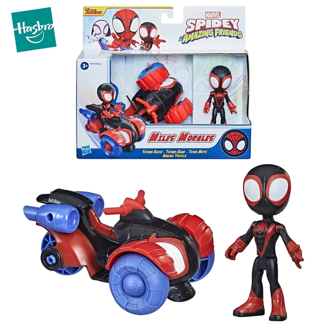 Spidey Amazing Friends Ghost-Spider Change 'N Go Ghost-Copter Figure  Vehicle Marvel Set Hasbro