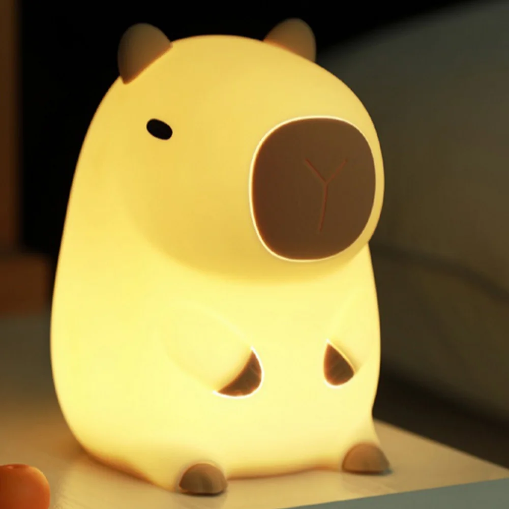 Capybara USB Rechargeable Night Light for Children's Room led night light night light led night lamp