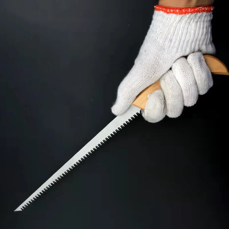 Outdoor garden carpenter tree cutting tree branch fast wallboard saw swallow tail fine tooth manual saw mini