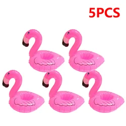 Flamingo Inflatable Drink Holder Pool Float Tray (5PCS)
