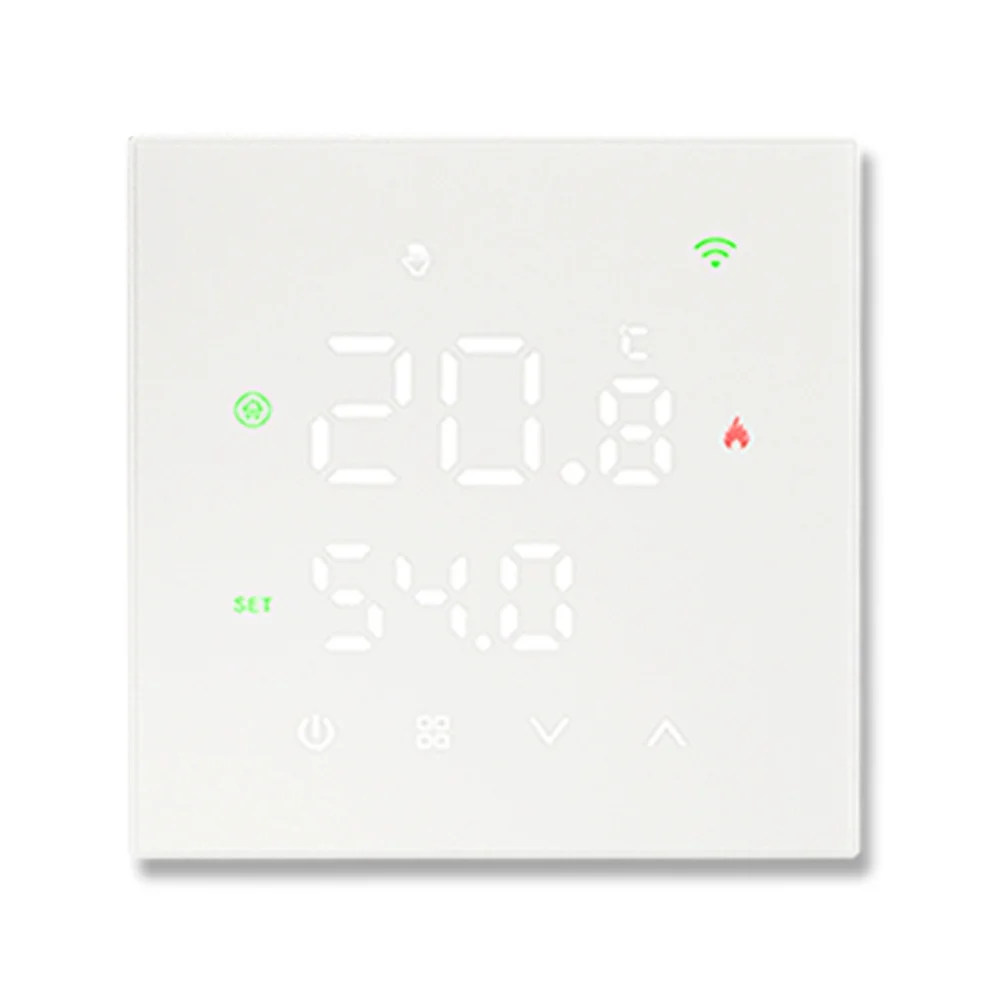 Tuya WiFi 실내 온도 컨트롤러용 Zigbee 온도 조절기 물 바닥 난방 가스 보일러는 Google 홈용 Alexa와 함께 작동합니다.