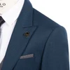 2024 DAROuomo Mens Suit terno Slim Fit Casual one button Fashion Grid Blazer Side Vent Jacket and Pant for Wedding Party DRV8237 5