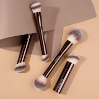 MAANGE 4PCS Makeup Brush Set Double Head Foundation Powder Contour Brush for Flawless Makeup Soft Fluffy Hair Makeup Tools 2