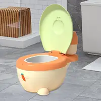 Training Toilet Potty Compact Size Removable Potty Pot Infant Toilet Seat Real Feel Potty for Girls Boys Babies Infants Ages 0-7 2
