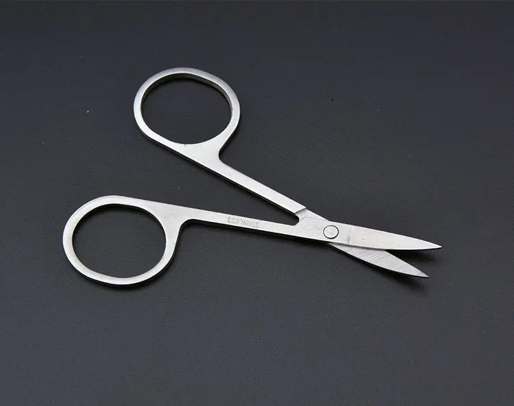 Stainless Steel Beauty Scissors for Manicure and Facial Trimming