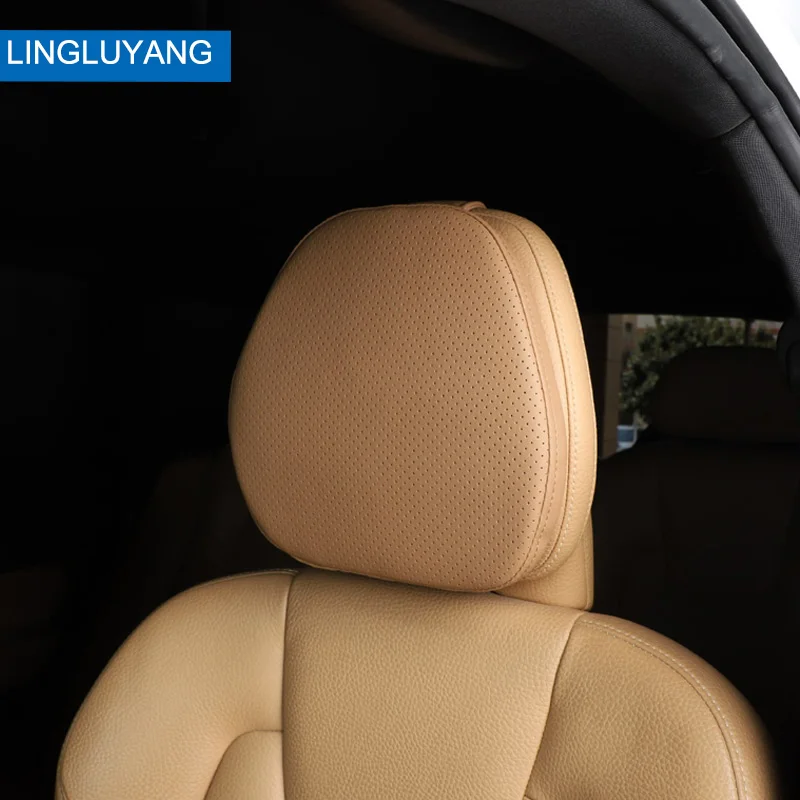 볼보용 자동차 스타일링, 머리 받침 쿠션, 요추 목 베개, 자동차 액세서리, xc90 s90 v90 xc60 xc40 s60 v60 C40 EX90