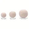 Bubble Kiss-Plush Round Wool Cushion, Nordic Colorful Ball Shaped Stuffed Soft Pillow for Sofa, Popular Macaroon Cushion for Off 2