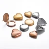 Stainless Steel  Mirror Polished Charms Openable Love Heart Photo Frame Locket Pendants Put Photos Memorial Jewelry Making Gift 4