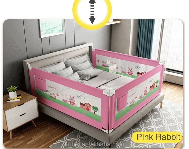 Original Design Baby Bed Barrier / Foldable Bed Fence/ Guard Rail Baby