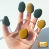 1pack=3pcs Demon I'm Pineapple Pie / I'm Egg Yolk pie Cushion Puff BB Cream Sponge Puff Soft Double-Sided Use Makeup Tool 3pcs 3