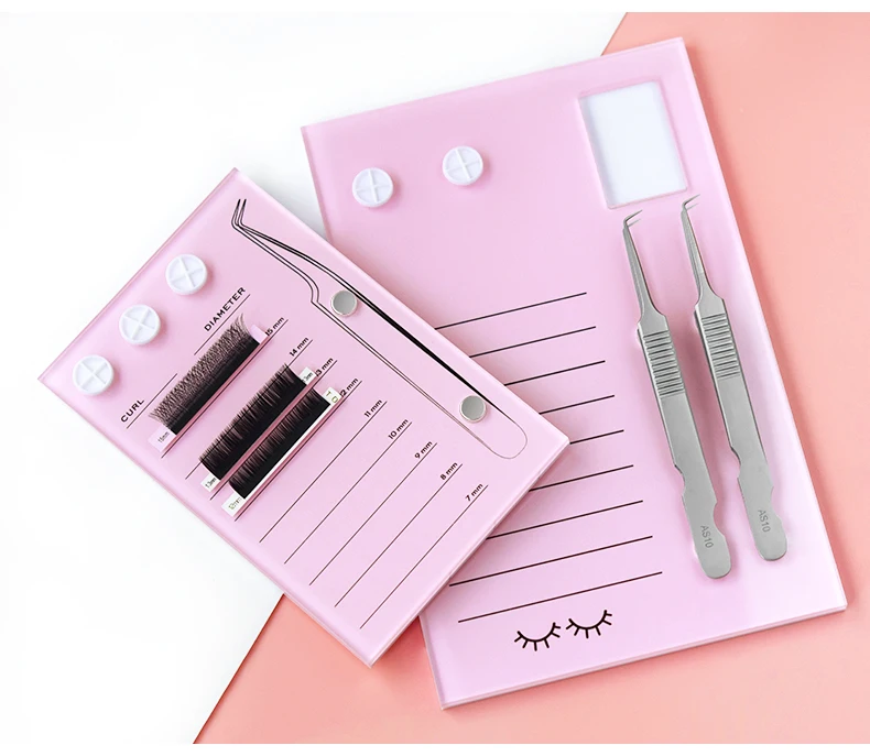 Wimpern Fliesen Schmetterling bunte Make-up-Tool Wimpern verlängerungen gemischte Tablett schöne Wimpern verlängerungen Produkte – Detail 12
