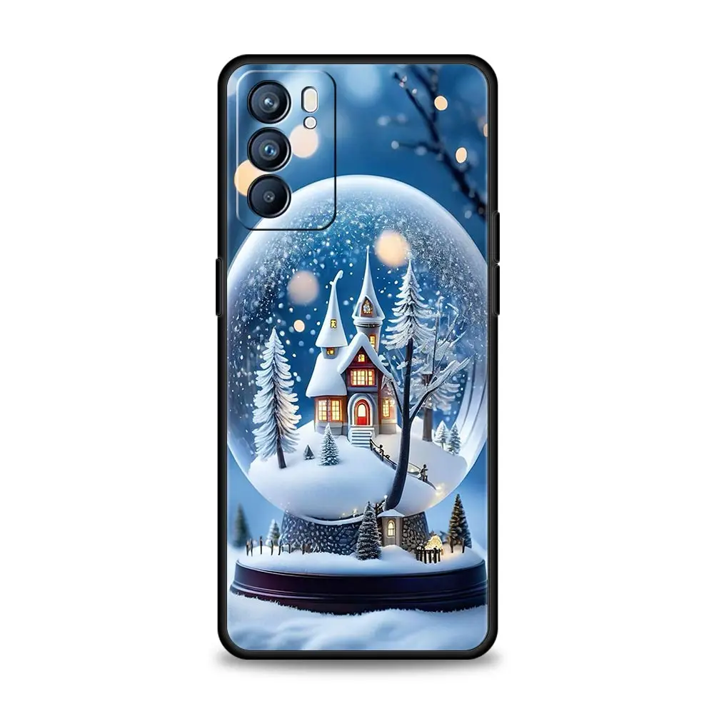 Festive Christmas Graphic Printed Phone Case Cover