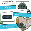 Meetbelify Backpack for Boys Backpacks for Elementary Preschool Students Kids School Cute Backpack with Lunch Box and Penbag 5