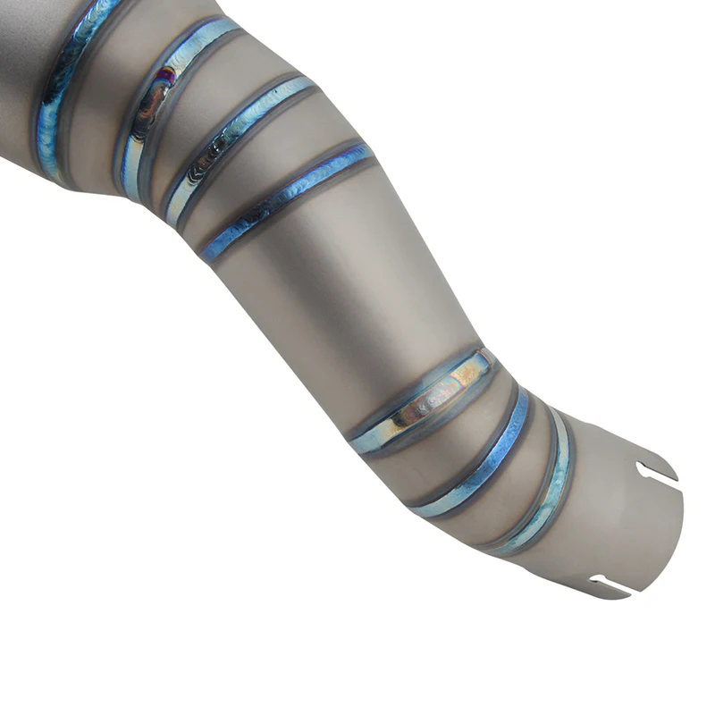 Carbon Fiber Motorcycle Exhaust Escape Systems Modify Mid Link Pipe Muffler Moto Slip On For Kawasaki ZX4R ZX4RR ZX 4R 2023 Year - Image 5