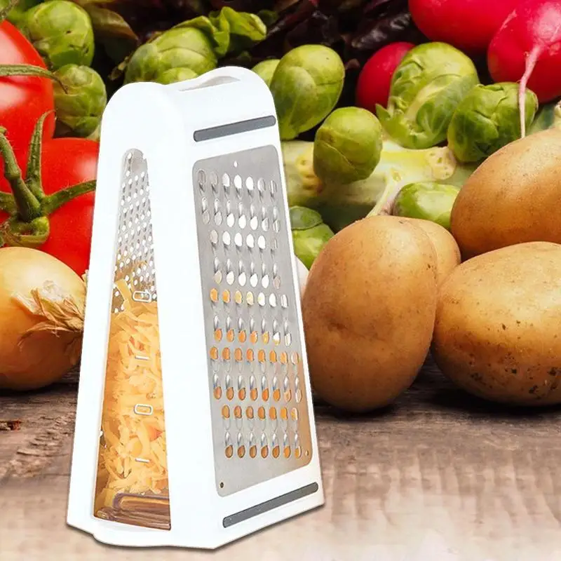 Tablecraft 4-Sided Stainless Steel Grater Case