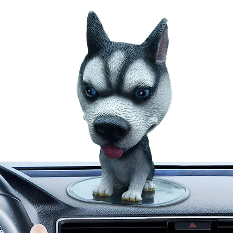 

Funny Bobble Head Dog Car Dashboard Ornaments Decoration Sleeping Mini Cartoon Toy Auto Motorcycle Paste Ornament Pendant Decor