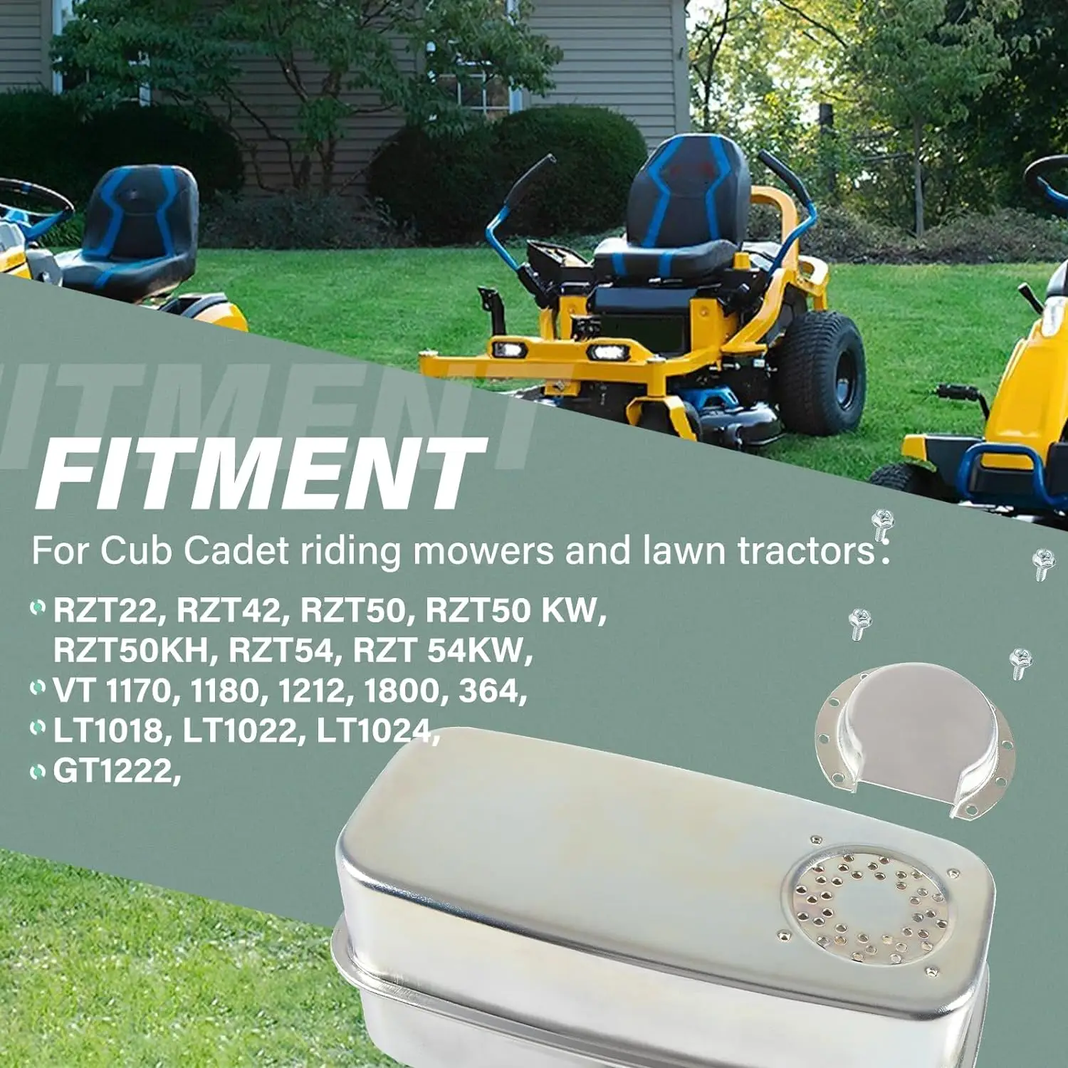 TML  ÷ Ʈ Ա ü, Cub Cadet RZT50 RZT54 RZT42 RZT50KH LT1018 LT1022, 951-0616B 751-0616B