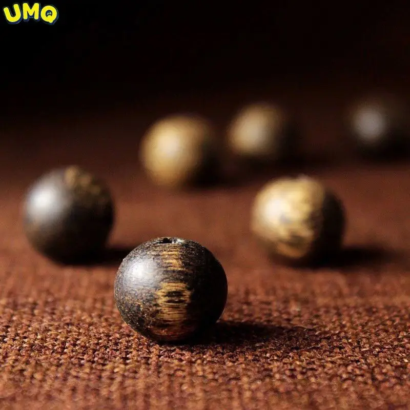 

Qinan Oil Pavilion Old Material Agave Single Bead Scattering Beads Indonesian Barrel Hand String Buddha Eaglewood Handstring