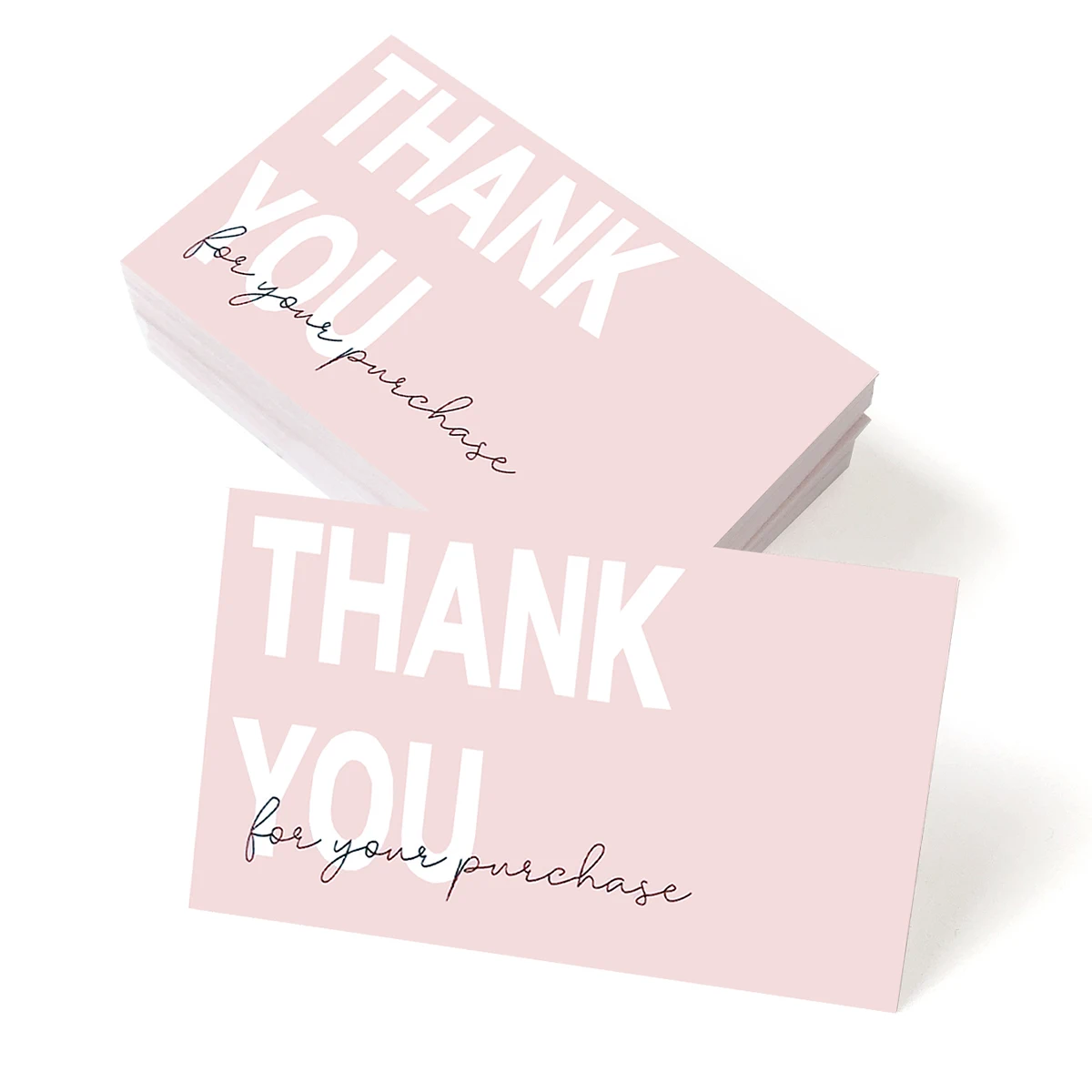 50Pcs Exquisite Thank You Cards Perfect For Thanksgiving Wedding Graduation Thank You Card