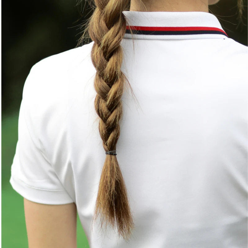 PGM Golf Clothing Summer Women Golf T-Shirt Short Sleeve Golf Shirts Comfortable And Breathable Tops Golf Apparel S-XL YF273