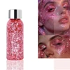 3pcs Body Glitter Gel Face Glitter Makeup Party Festival Glitter Gel Eye Eyeshadow Hair Glitter Gel for Bar Makeup 4
