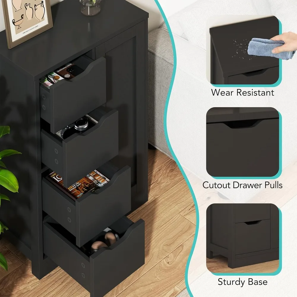 Wooden Floor Storage Cabinet 5