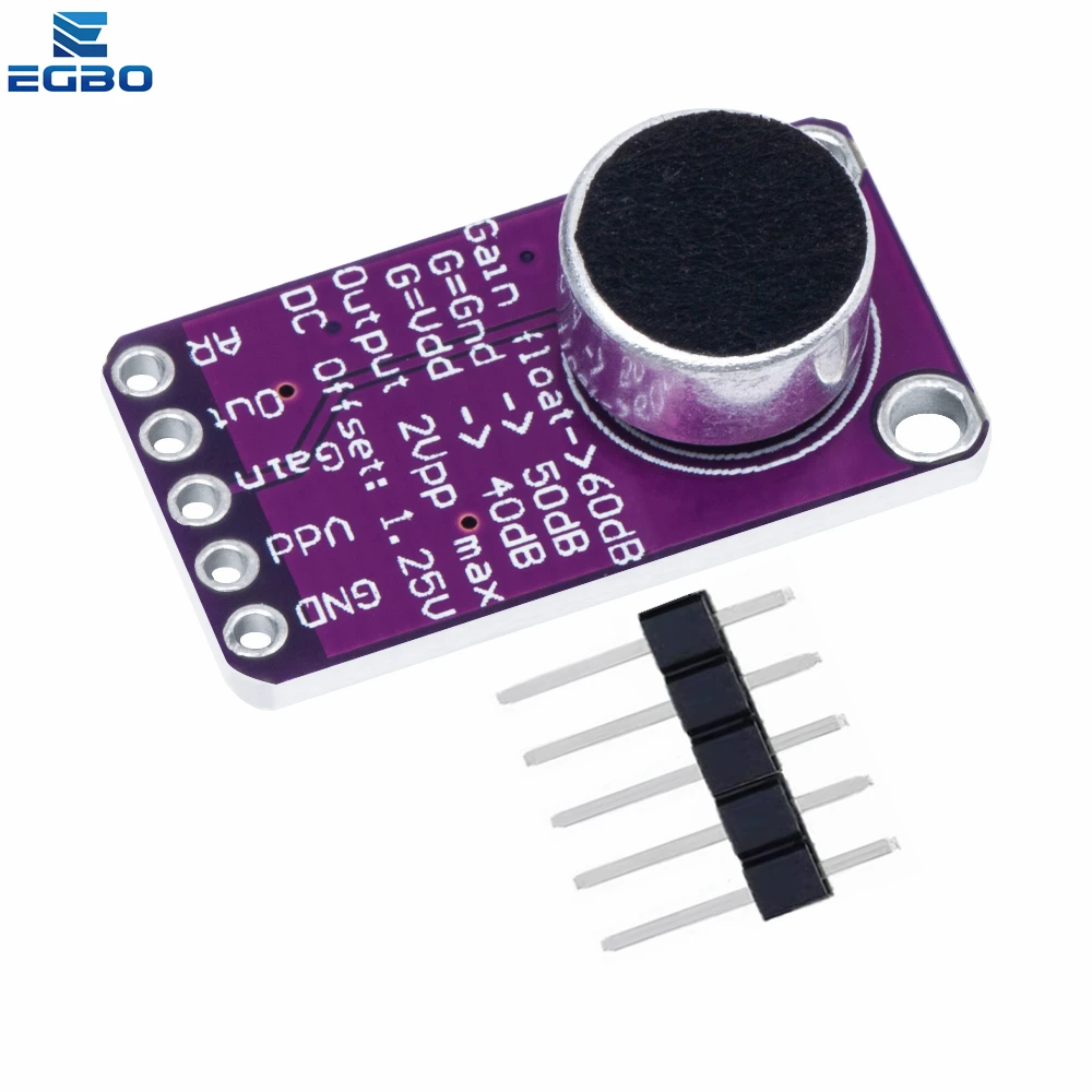 Verkauf von Schallsensormodul, Schallsteuerungssensor, MAX4466, MAX9814, Schaltererkennung, Pfeifenschalter, Mikrofonverstärker für Arduino – Detail 9
