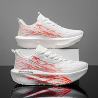 Chaussures de course Marathon pour hommes, semelle en carbone, sport spécialisé, respirantes, légères, confortables pour femmes, baskets athlétiques antidérapantes 4
