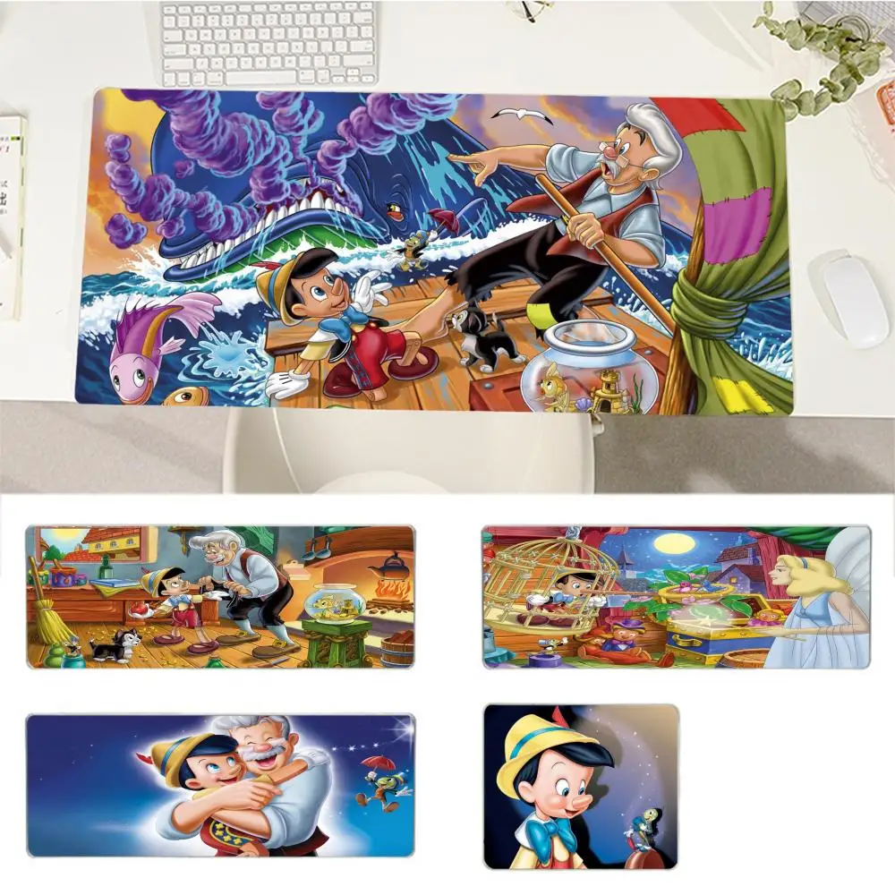 Disney Pinocchio Mousepad Beautiful Large Gaming Mousepad L Xl Xxl Gamer Mouse Pad Size Per Game Keyboard Pad Per Gamer