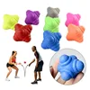 Hexagon Reaction Ball Agility Training Ball for Basketball Football Kids Adult Coordination Reflex Sports Fitness Training Ball