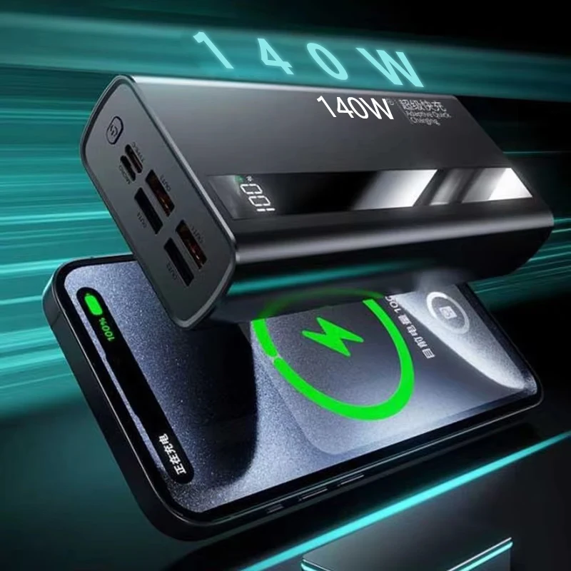รูปสินค้า พาวเวอร์แบงค์ 500000mAh ชาร์จเร็ว ใช้งานกลางแจ้งได้