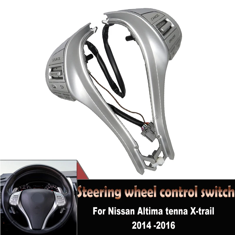 

High Quality Steering Wheel Audio Control Switch 25550-3TA3A 48430-3TA1B For Nissan Altima 2013 2014 2015