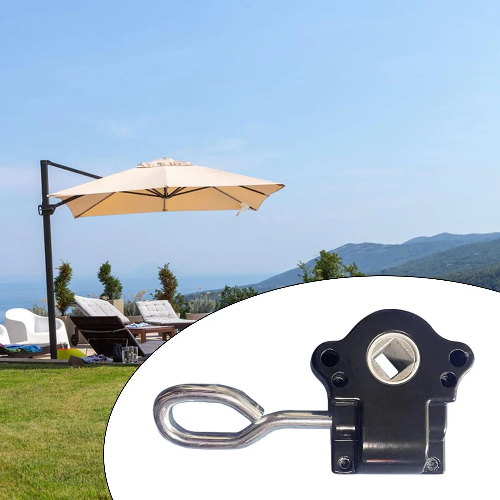 Awning Crank Gear Sturdy Camper Parts Canopy Awning Drive Gear Awning Accessories for Patio Rain Shelter Yard Outdoor Apartment