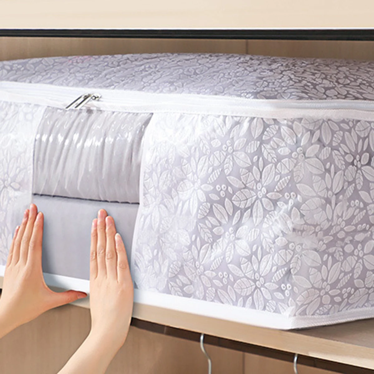 Storage Boxes, Large, Foldable, for Organizing Bedroom