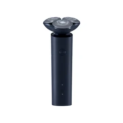Enhanced Waterproof Electric Shaver for Men - Dry & Wet Shaving with Beard Trimmer (Dark blue)