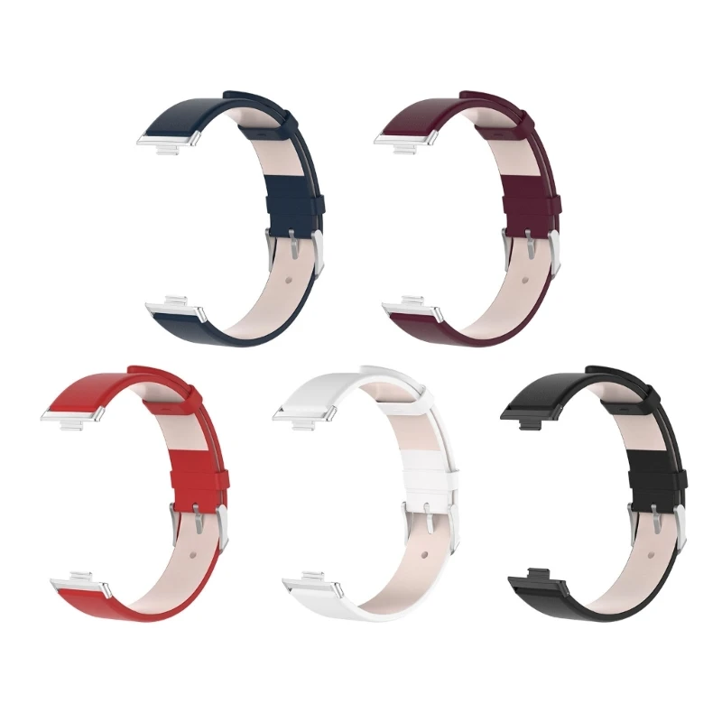 

Кожаный ремешок, элегантный кожаный ремешок для часов для мужчин и женщин, ремешок для часов Fit 3, умные часы