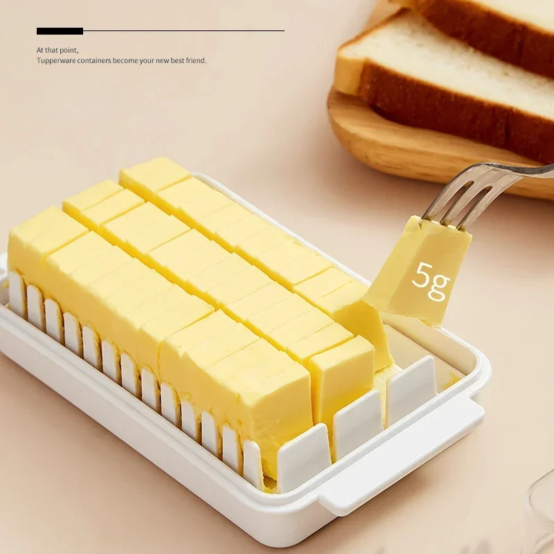 Butter Low-temperature Refrigerator Cutting Fresh-keeping Storage Box Storage Transparent Large-capacity Cheese Resistant Box