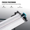 VEVOR Manual Tile Cutter Laser Positioning Single Rails W/ Supporting Feet Professional Push Knife for Cutting Ceramic Porcelain 3