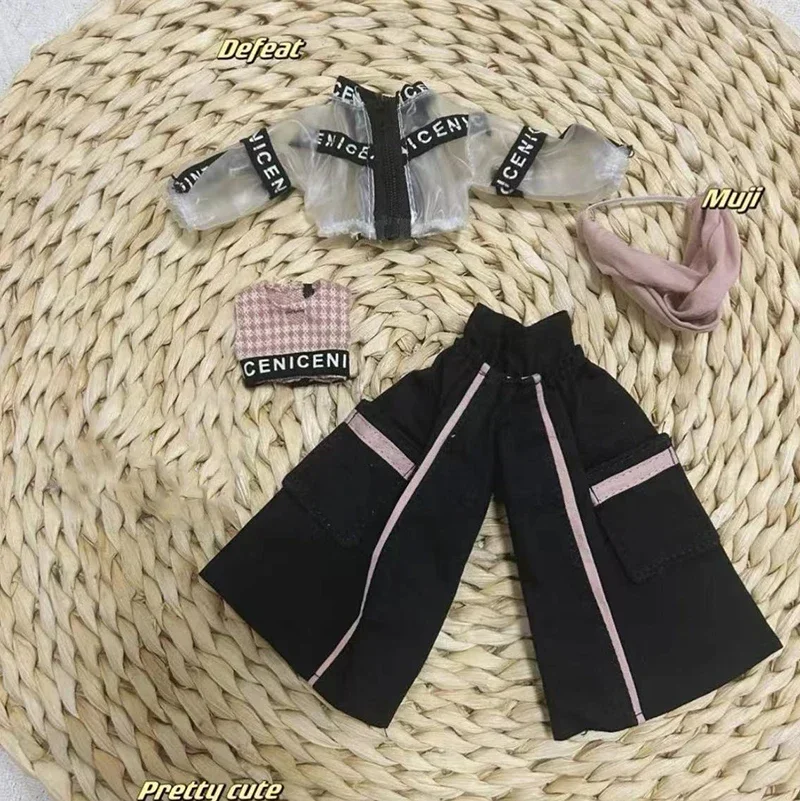 Fashion Cute Casual 30cm Doll Clothes Replacement Clothing 1/6 BJD Doll Outfit Set Girl Toy Gift Doll Accessories 3