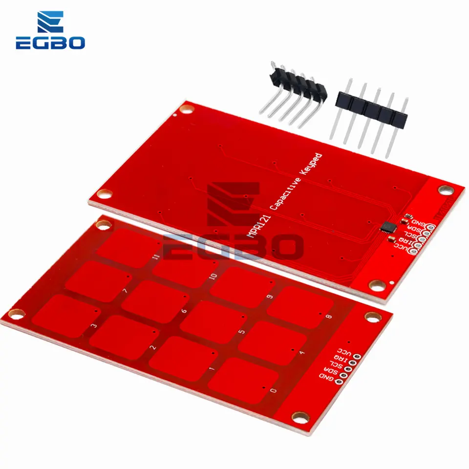 1~3PCS MPR121 Capacitive Touch Keypad Sensor Module with I2C Interface and 12 Buttons for Arduino image 5