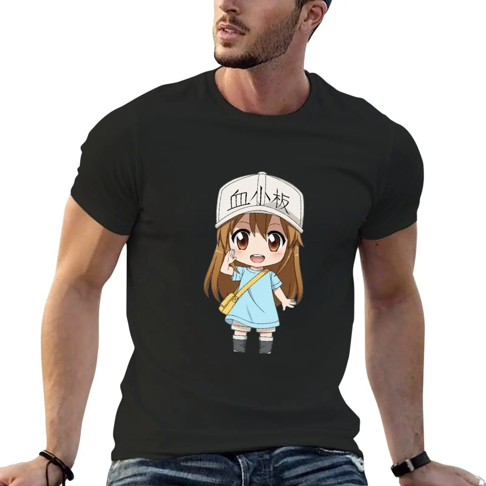 

Day Gifts PlateletHataraku Saibou Cells At Work Cute Gifts T-Shirt vintage clothes tees Tee shirt Men's t-shirts