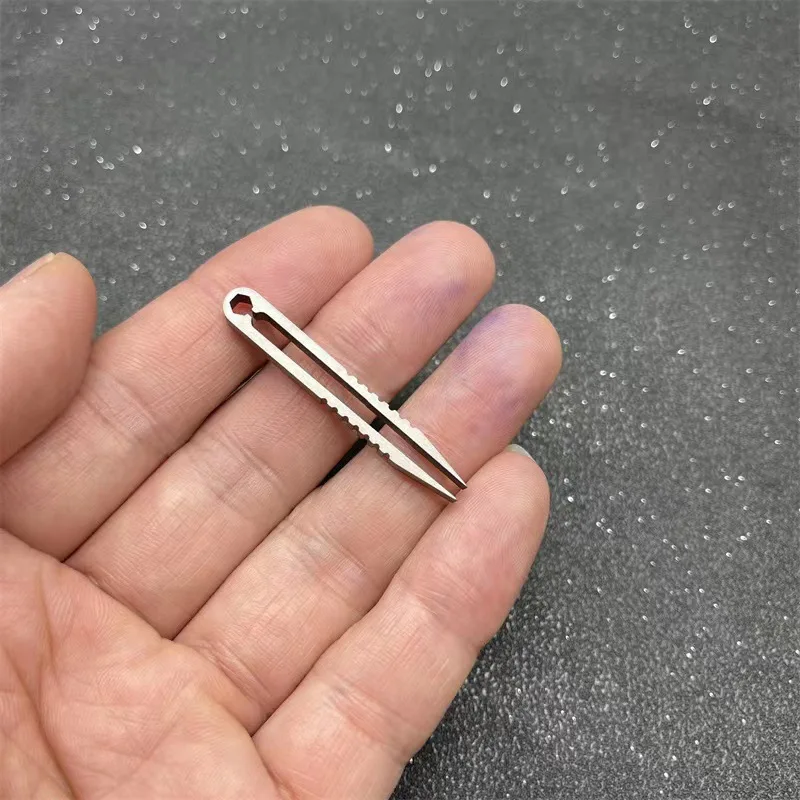 Titanium Multipurpose EDC Pocket Tool - Clip Tweezers in 6 Colors for Outdoor and Professional Use