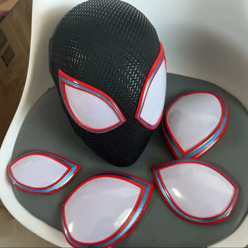 フルヘッド マイルズ・モラレス スパイダーマン マスク 3組の目付き 1